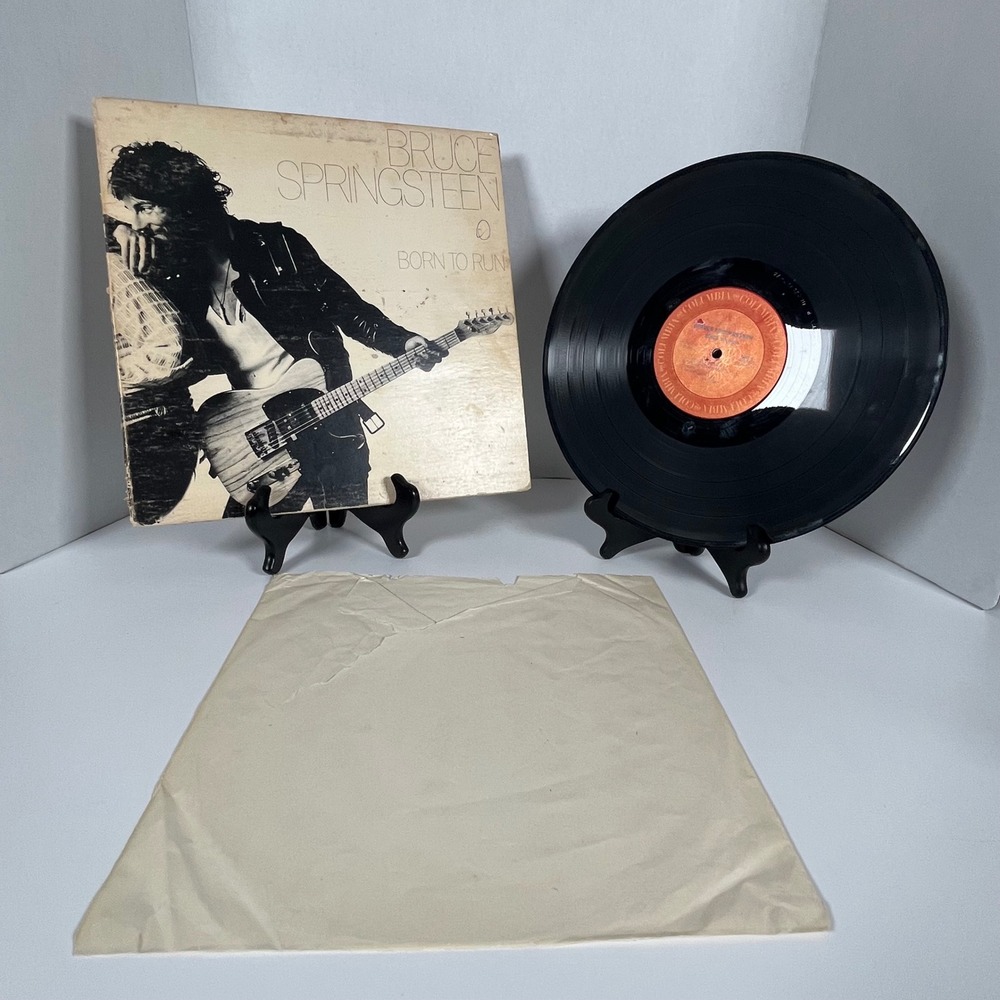 Bruce Springsteen Born To Run Vinyl LP Repress Columbia Classic Rock Fair